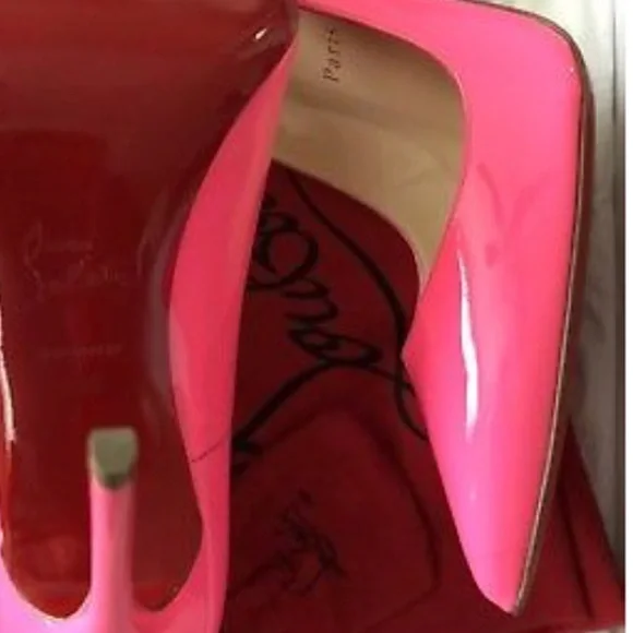 Christian Louboutin Neon Pink Heels